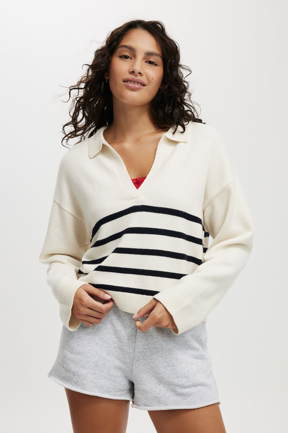 Luxe Collar Sweater | Cotton On (ANZ)