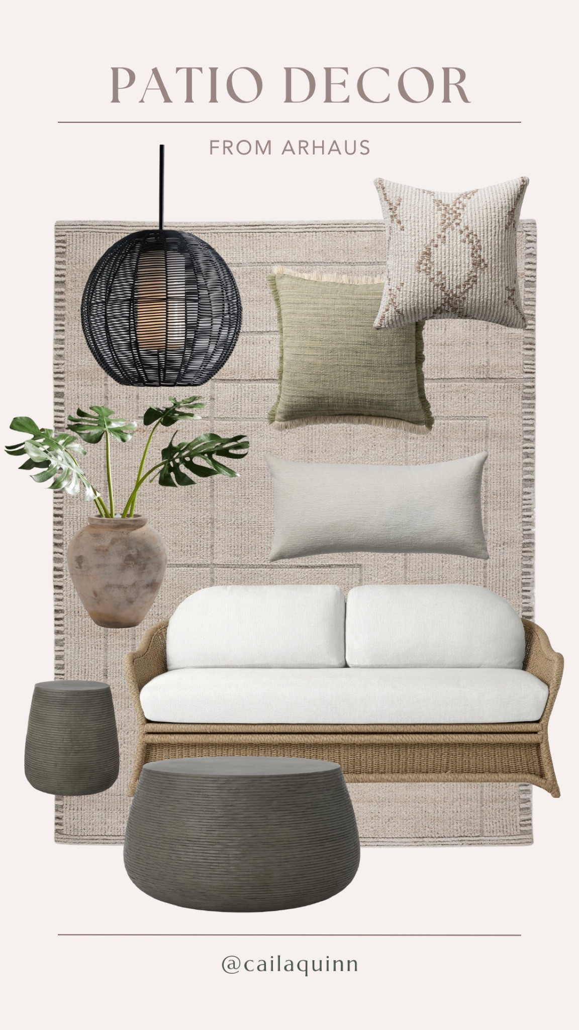 Patio decor from Arhaus

Home decor | outdoor

#LTKSeasonal #LTKHome