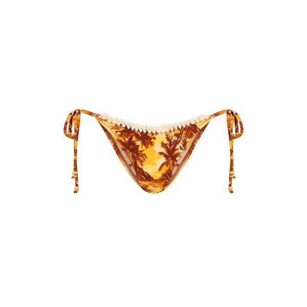 Crochet Dipped Cheeky Tie Bikini Bottom - Vintage Vacay | Kulani Kinis US