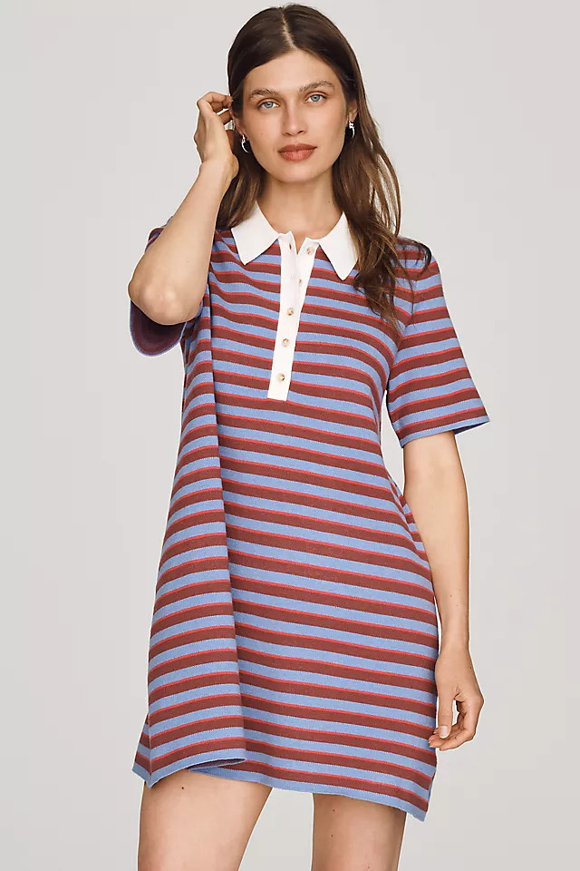 Pollie Mini Swing Sweater Dress | Anthropologie (US)