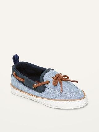 Chambray Boat Shoes for Baby | Old Navy (US)