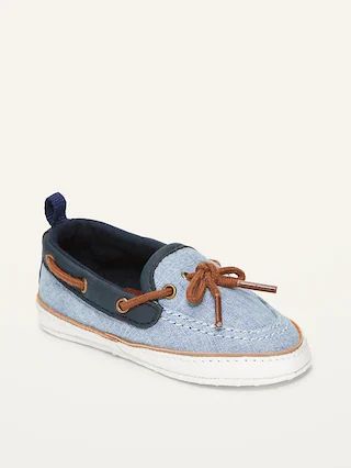 Chambray Boat Shoes for Baby | Old Navy (US)