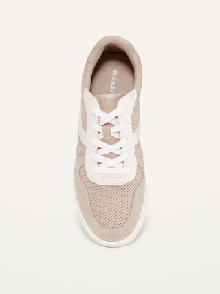 Soft-Brushed Faux-Suede Sneakers For Women | Old Navy (US)