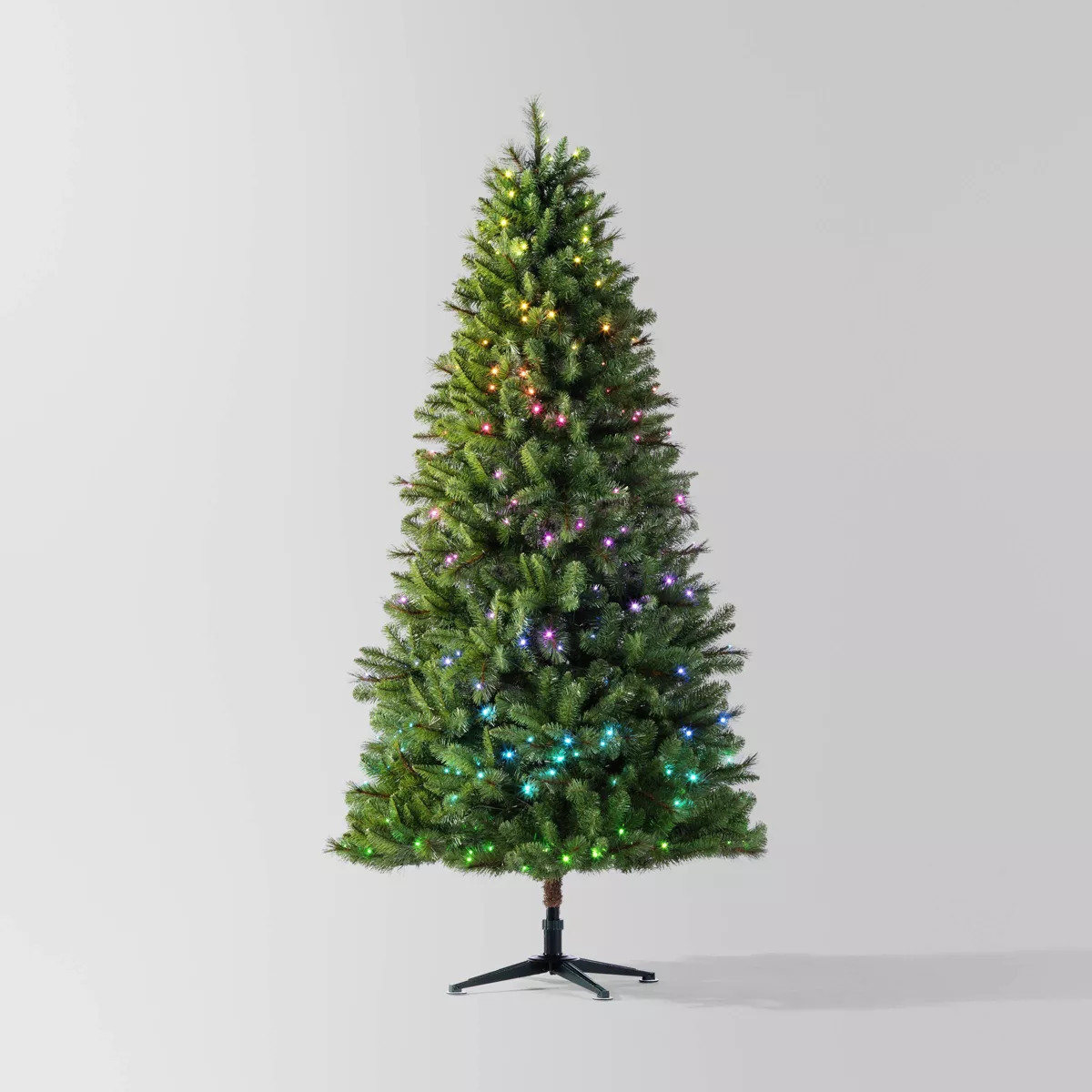 Twinkly 7' Pre-Lit LED Douglas Fir Artificial Christmas Tree AutoConnect Color Changing Lights | Target