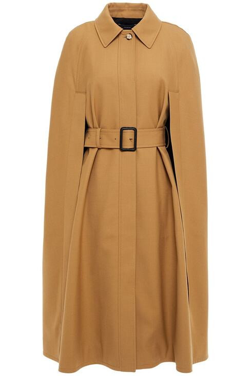 Joseph Tailored Camel Belted Gabardine Cape Size FR 32 / US 0 | Poshmark