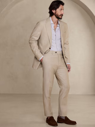 Signature Italian Hopsack Suit Pant | Banana Republic (US)