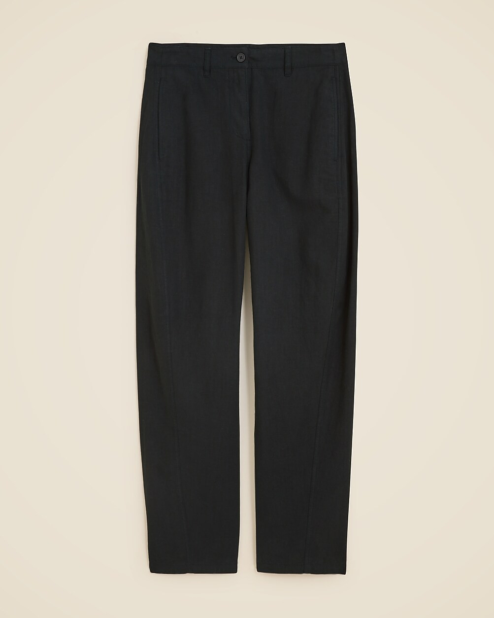 Relaxed barrel-leg pant in linen-TENCEL™ lyocell blend | J. Crew US