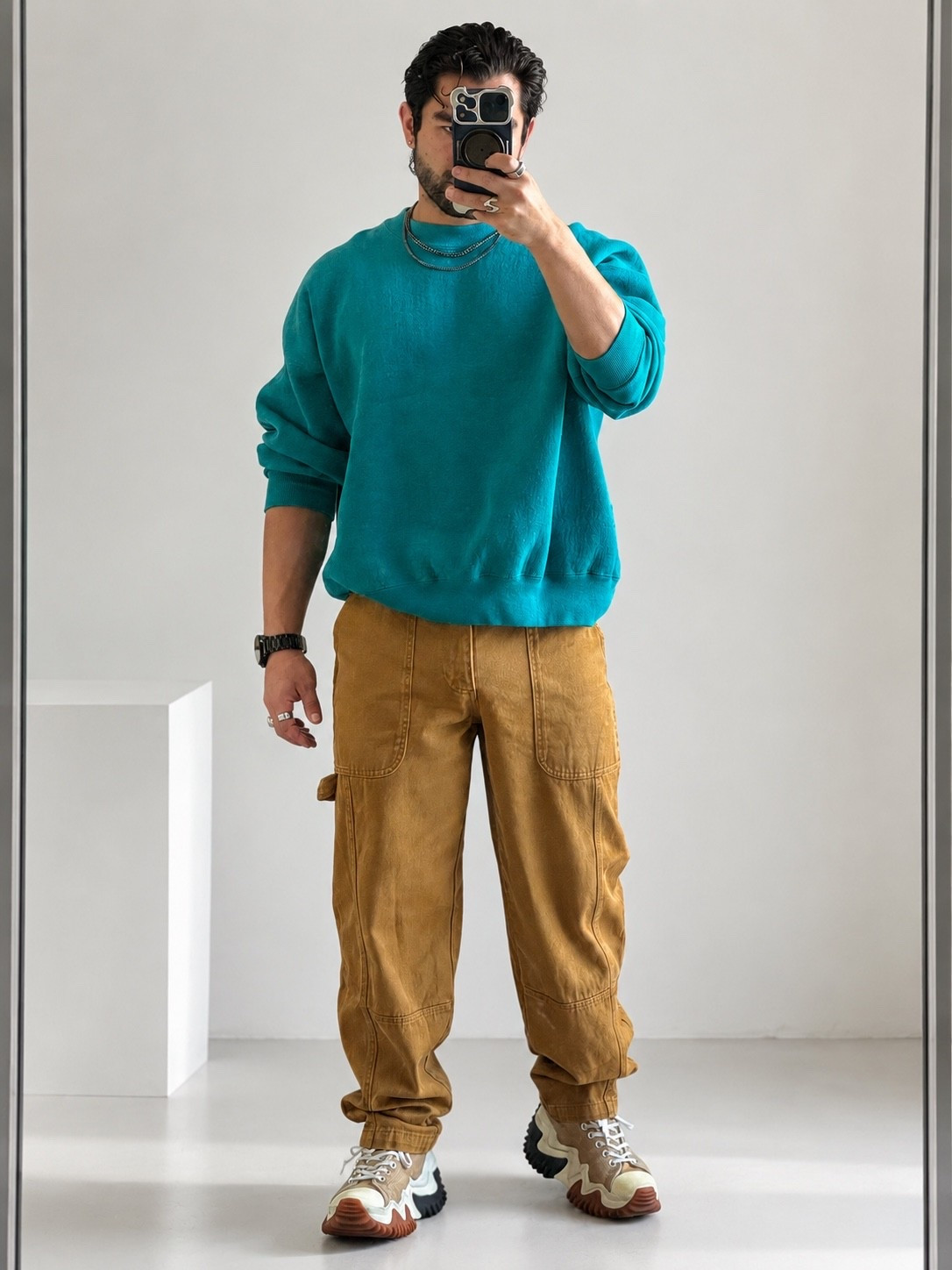 Muted earth tones + vibrant accents = a wardrobe that never looks predictable.

#LTKootd #LTKgrwm #LTKMens