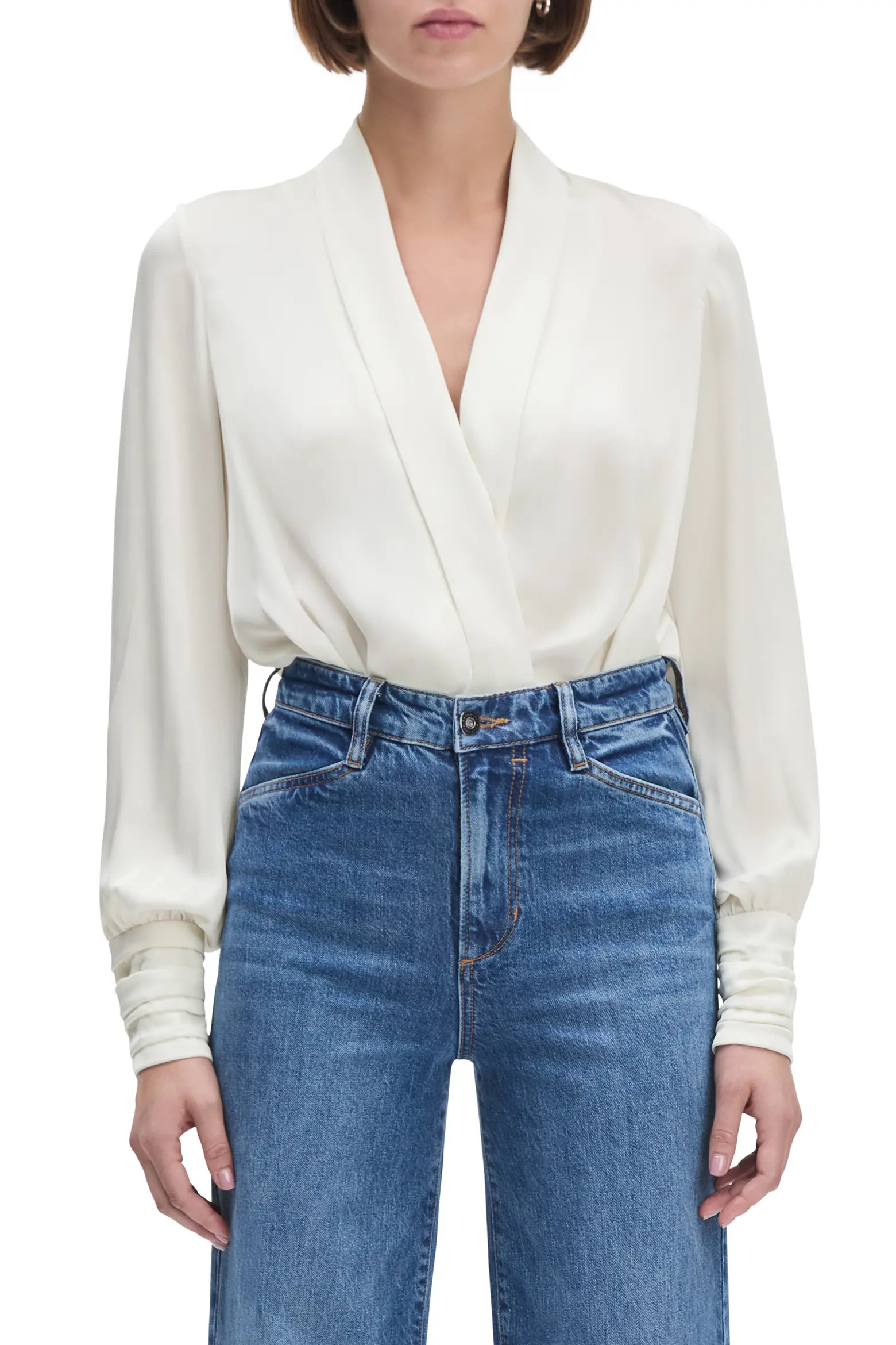 Favorite Daughter The Better Off Satin Bodysuit (Women) | Nordstrom | Nordstrom
