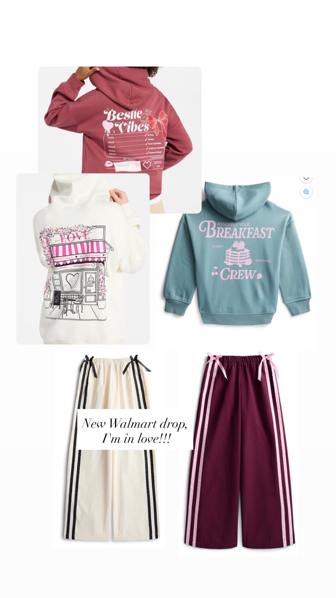 New Walmart drop for toddler and up!

Walmart
Toddler girl
Girls clothing 
Sweatshirts
Walmart fashion 
Girl mom 


#LTKFindsUnder50 #LTKKids #LTKmomlife