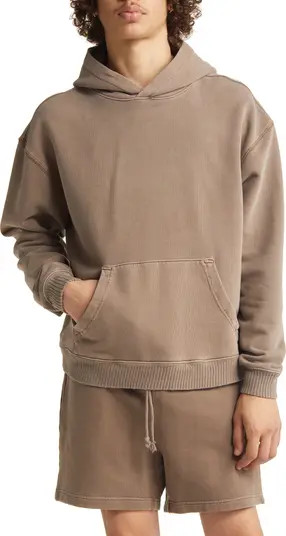 Core Oversize Organic Cotton Brushed Terry Hoodie | Nordstrom