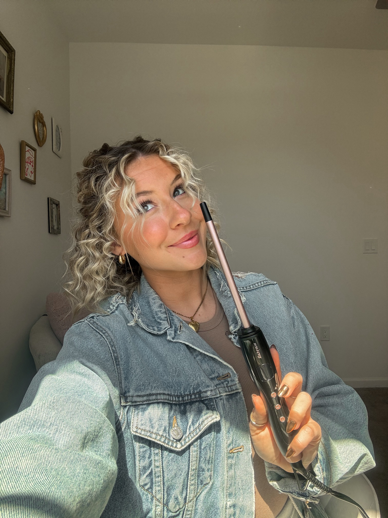 My favorite tiny curling wand to get these tight curls!! 

#LTKStyleTip #LTKBeauty