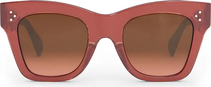 Bold 3 Dots 50mm Small Gradient Butterfly Sunglasses | Nordstrom