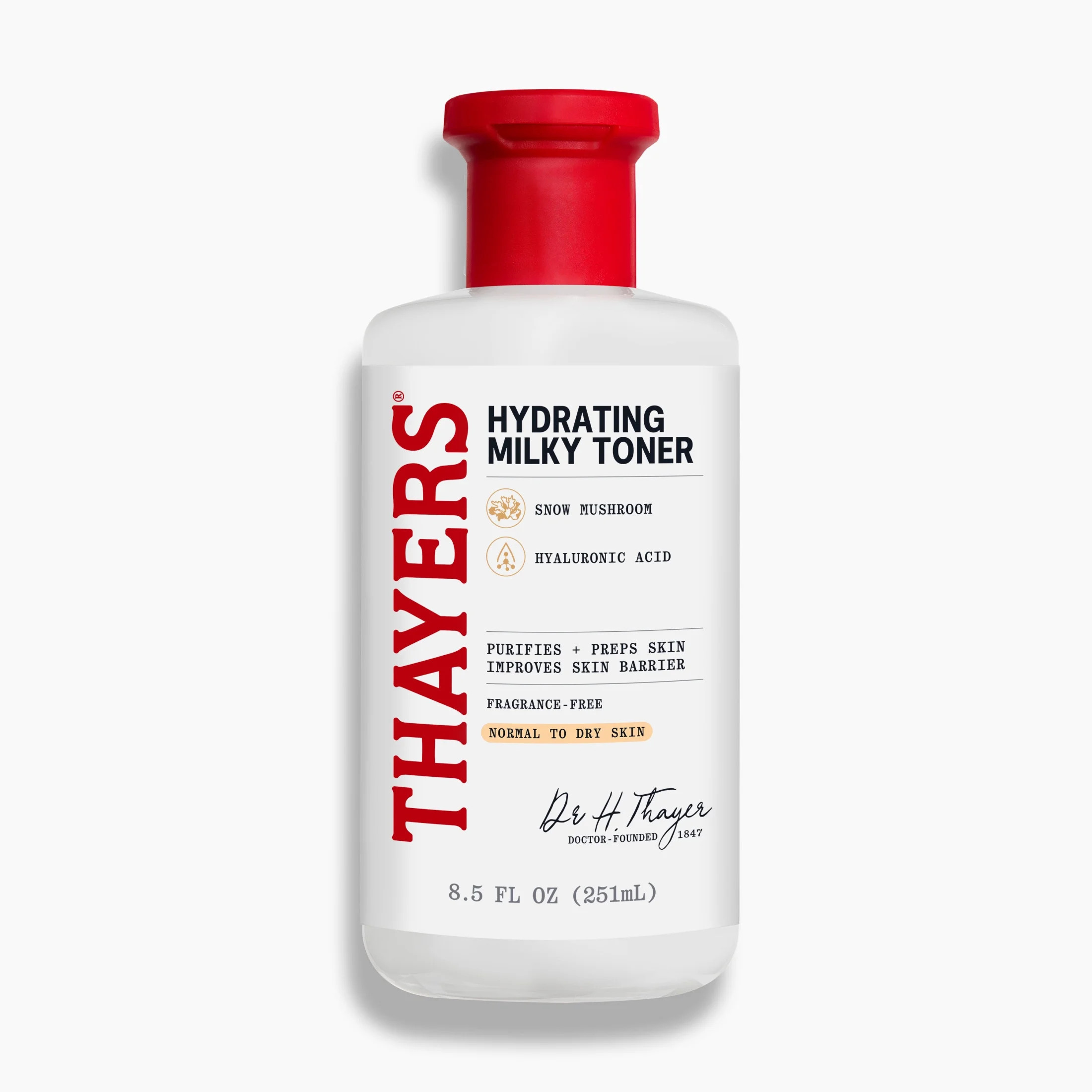 Thayers Milky Hydrating Face Toner with Snow Mushroom and Hyaluronic Acid 8.5 fl oz | Walmart (US)