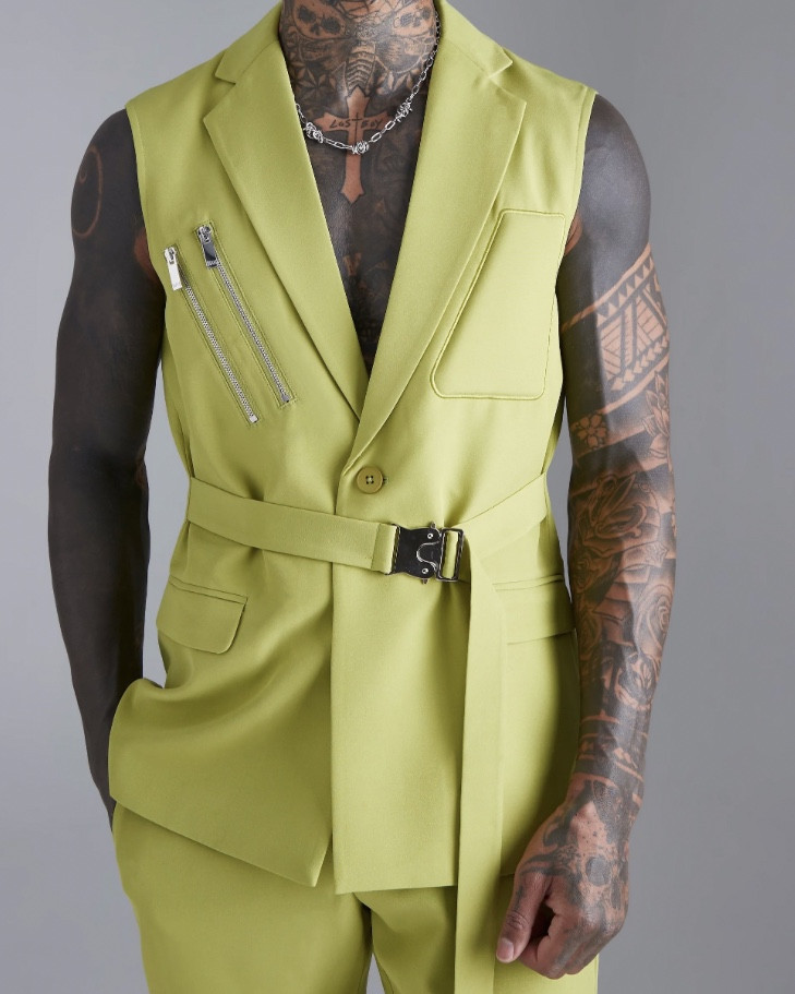 This men’s sleeveless vest is amazing with the silver elixir clip belt. It also has silver zipper details that give it an edgy vibe. Perfect line green, white, and peach colors for spring and summer, or for a vacation outfit for men. I also tagged the matching pants on my page. 

#LTKFindsUnder100 #LTKMens #LTKTravel