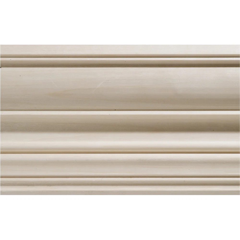 4.5'' H x 96'' W x 0.85'' D Wood Crown | Wayfair North America
