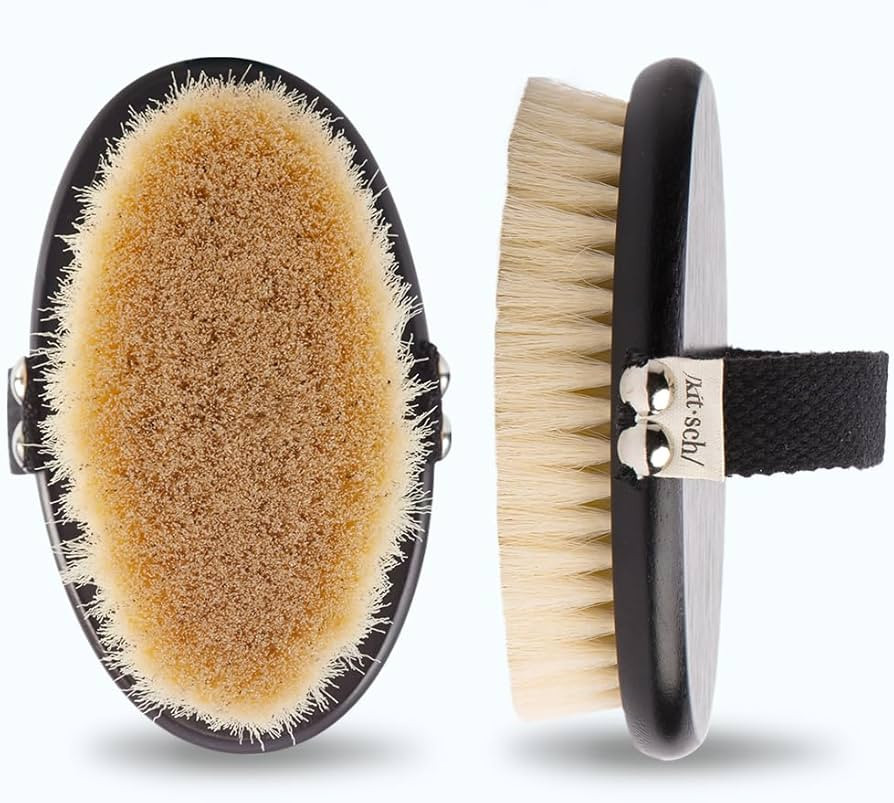 Kitsch Dry Brushing Body Brush – Exfoliating Body Scrubber, Soft Bristle Gentle Back Scrubber, ... | Amazon (US)