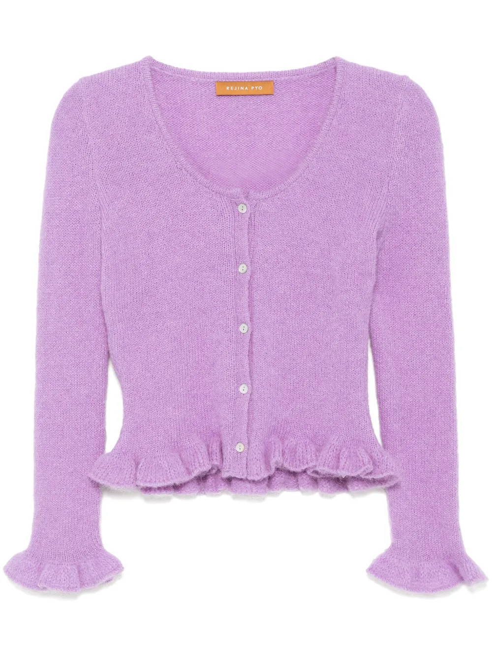 Rejina Pyo Savie cardigan - Purple | Farfetch Global