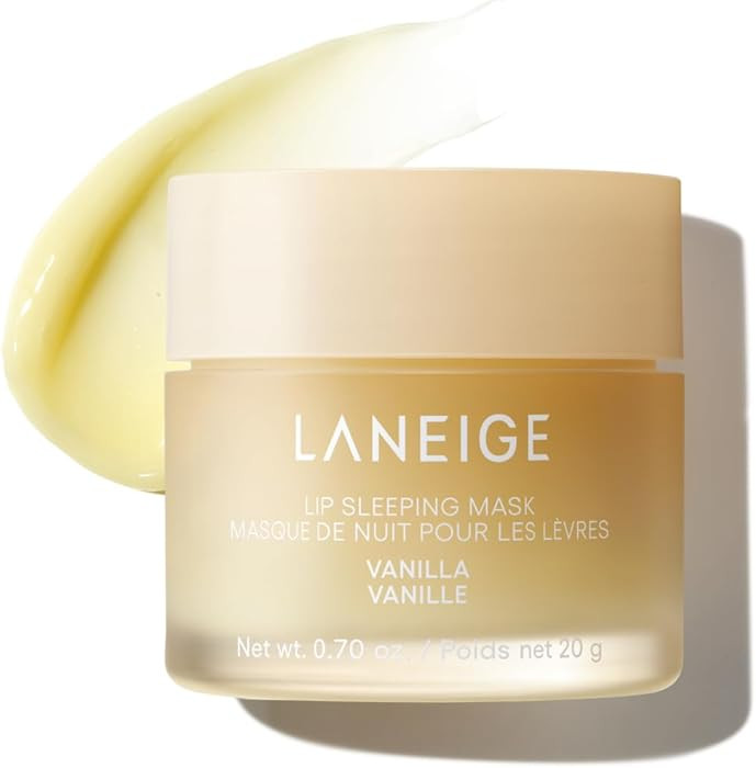 LANEIGE Lip Sleeping Mask: Nourish, Hydrate, Vitamin C, Murumuru & Shea Butter, Antioxidants, Fla... | Amazon (US)