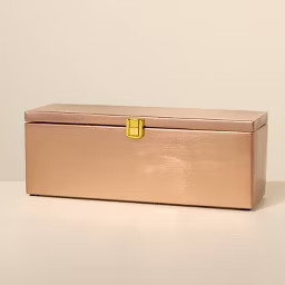 10.5" Tea Bag Container Copper Finish - Hearth & Hand™ with Magnolia | Target