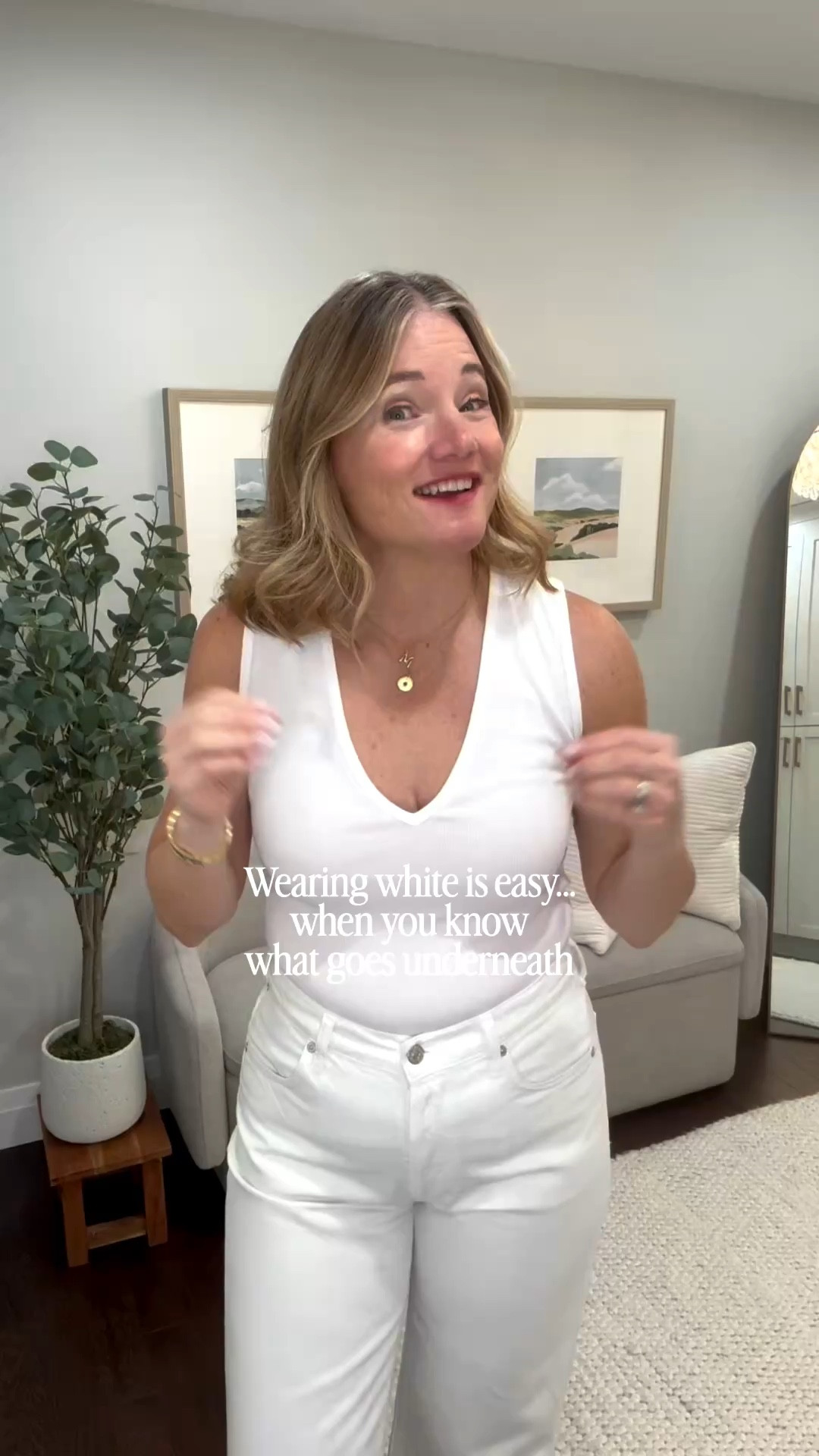 All white yes! But make sure you choose the correct bra and underwear! 

#LTKcanada #LTKstyletip