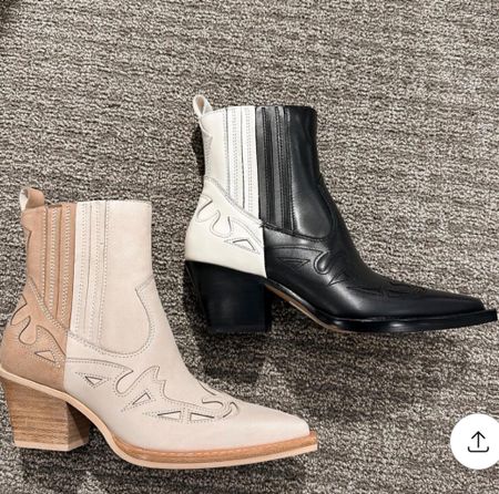 Also bought the tan and cream western booties … black and white just came in stock 



#LTKsalealert #LTKxNSale #LTKshoecrush