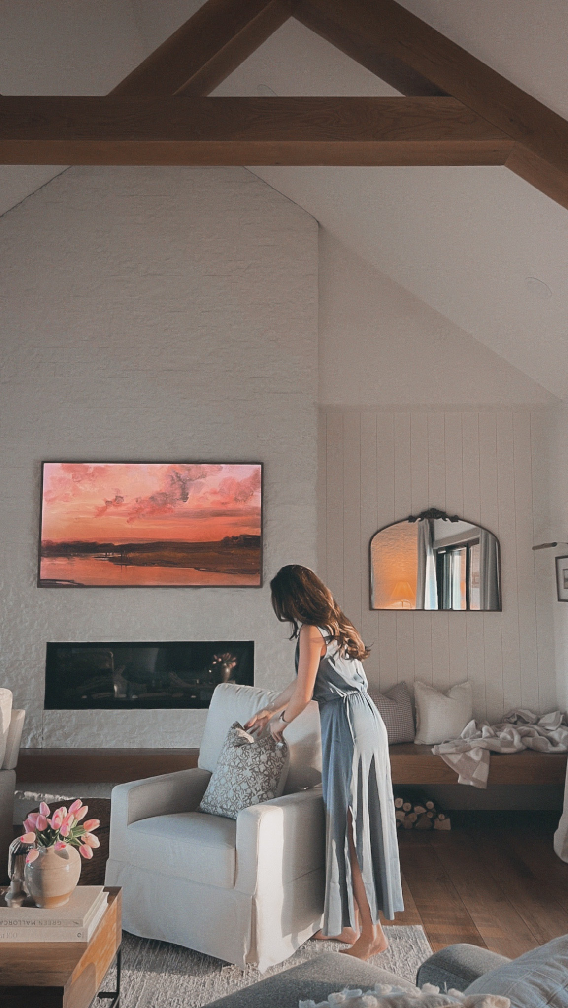 Any excuse to wear this gorgeous satin dress. *fluffs pillows* in a medium needed a small 

#LTKFind #LTKhome #LTKunder100