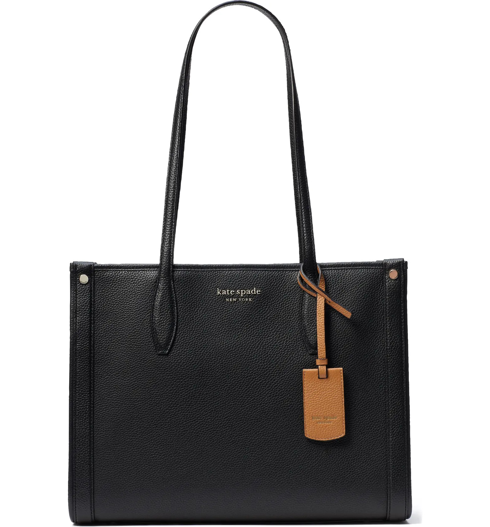 medium market leather tote | Nordstrom