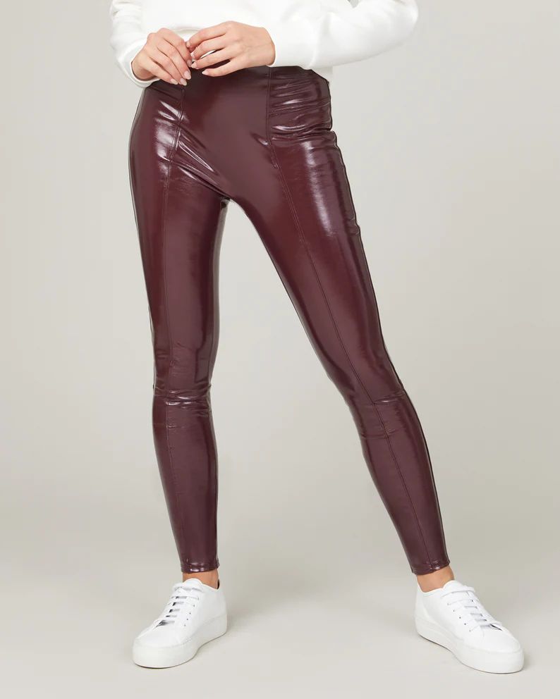 Faux Patent Leather Leggings | Spanx