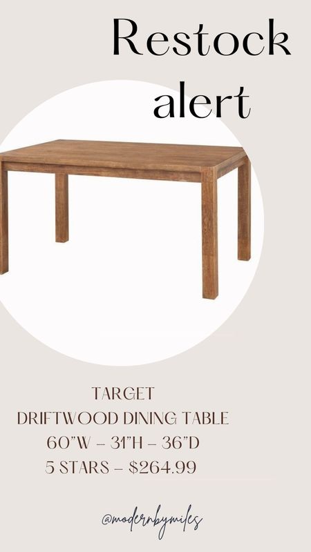 A perfect piece for a small space!

Dining table, driftwood, dining room furniture, affordable dining table, wood dining table 

#LTKfamily #LTKhome #LTKstyletip