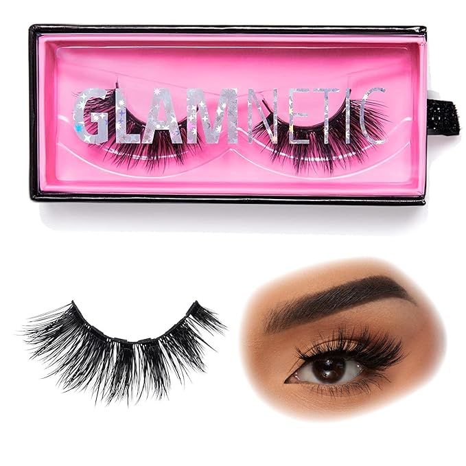 Glamnetic Magnetic Eyelashes - Bombshell | Long Magnetic Lashes, 60 Wears Reusable High Volume Fa... | Amazon (US)