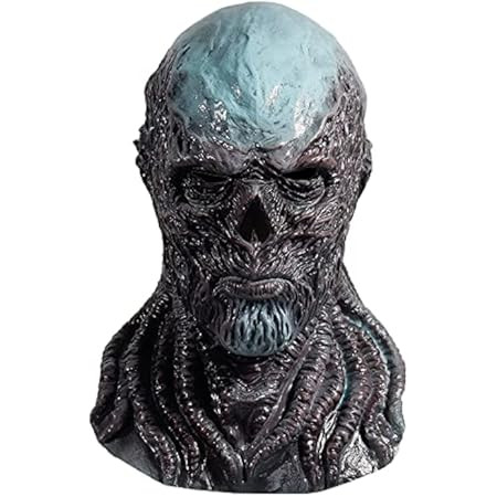Halloween Mask Vecna Mask Halloween Masks for Adults Scary Realistic Full Head Latex Mask for Hallow | Amazon (US)