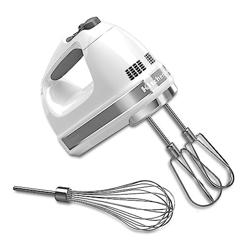 KitchenAid 7-Speed Mixer-KHM7210 Hand Mixer, White | Amazon (US)