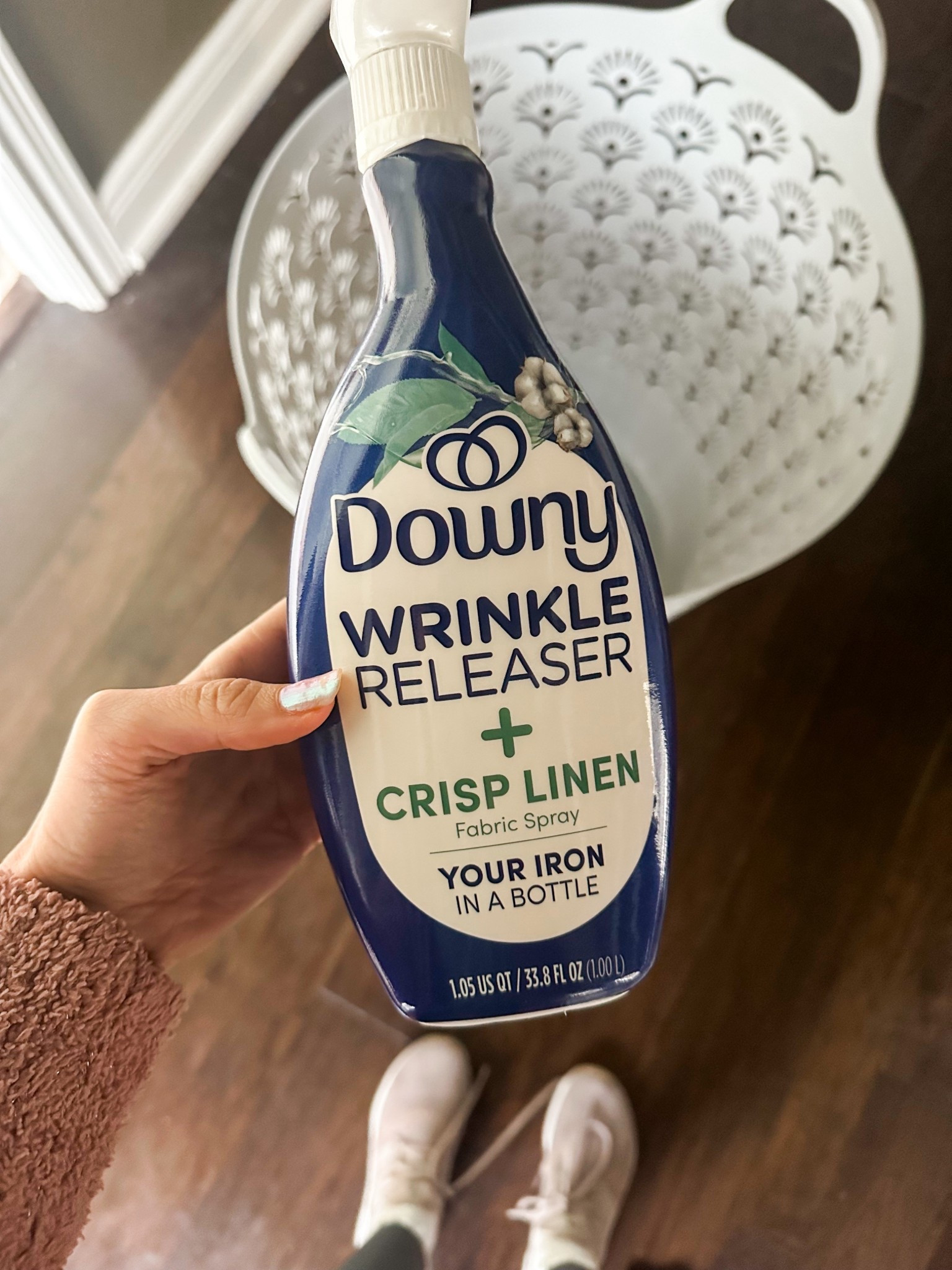 Things im taking into 2026!!! This wrinkle releaser / refresher!!! Smells so good & really smooths out the fabric & gets rid of wrinkles without an iron or streamer! Great for traveling too. 

#LTKTravel #LTKFindsUnder50 #LTKgrwm