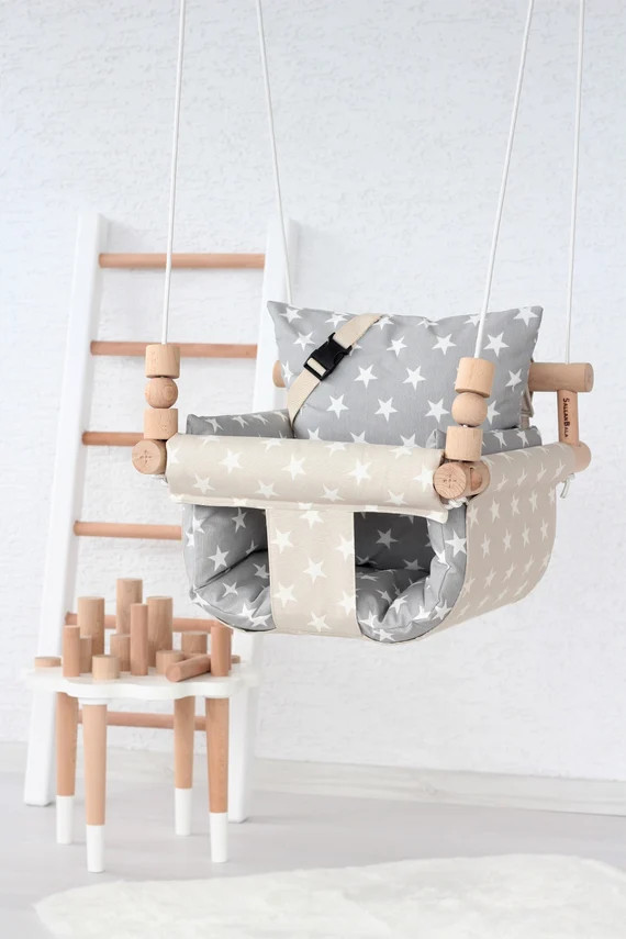 Baby Swing Fast Shipping Special Design Handmade Natural | Etsy | Etsy (US)