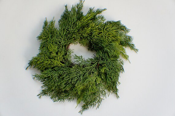 14 Fresh Touch Juniper Wreath Evergreen Floral Wrath - Etsy | Etsy (US)