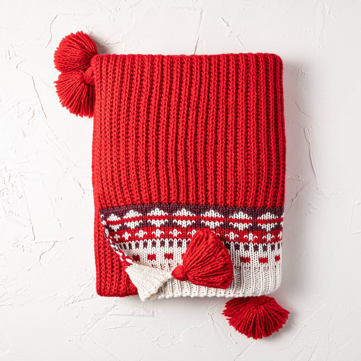 Christmas Sweater Knit Throw Blanket - Opalhouse™ designed with Jungalow™ | Target