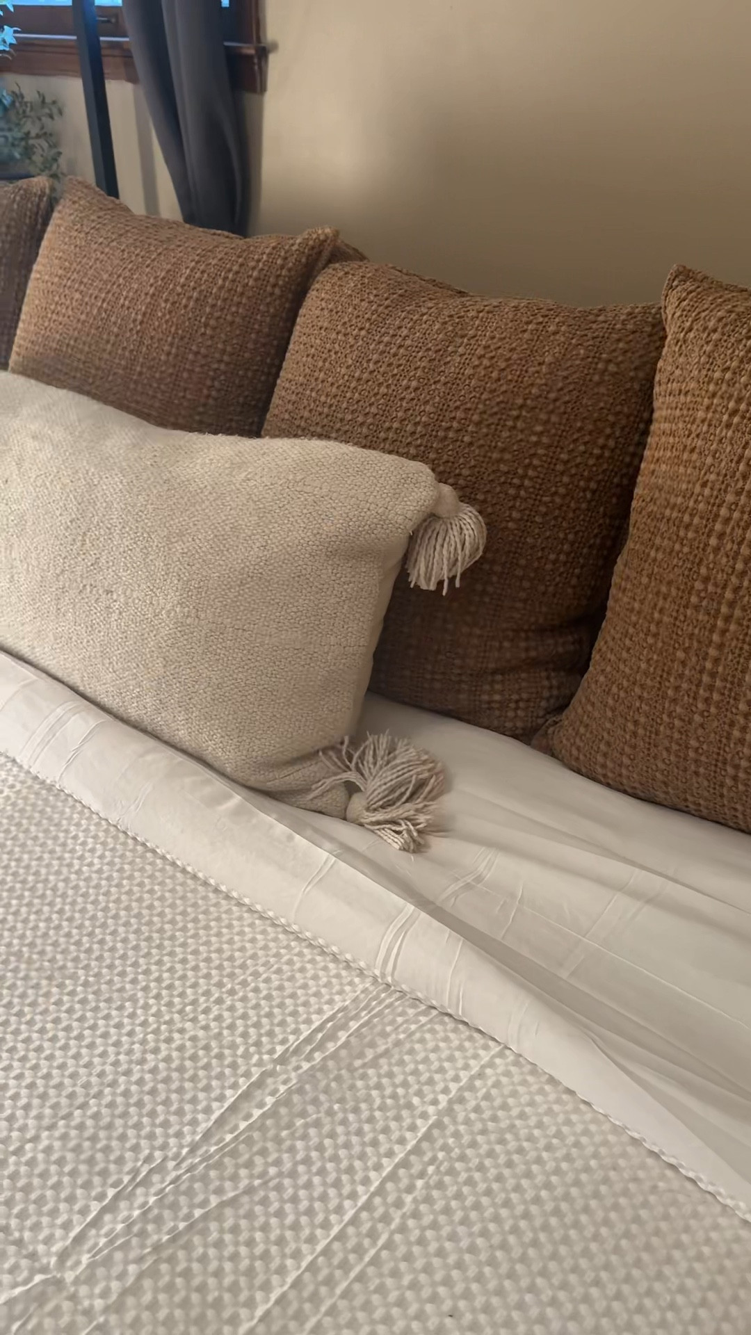 Finally upgraded our bedding for the Summer☀️🛏️ Summer bedding, waffle comforter, linen sheets, linen bedding, Amazon comforter, target bedding, casaluna bedding. 

#LTKhome #LTKfindsunder100 #LTKSeasonal