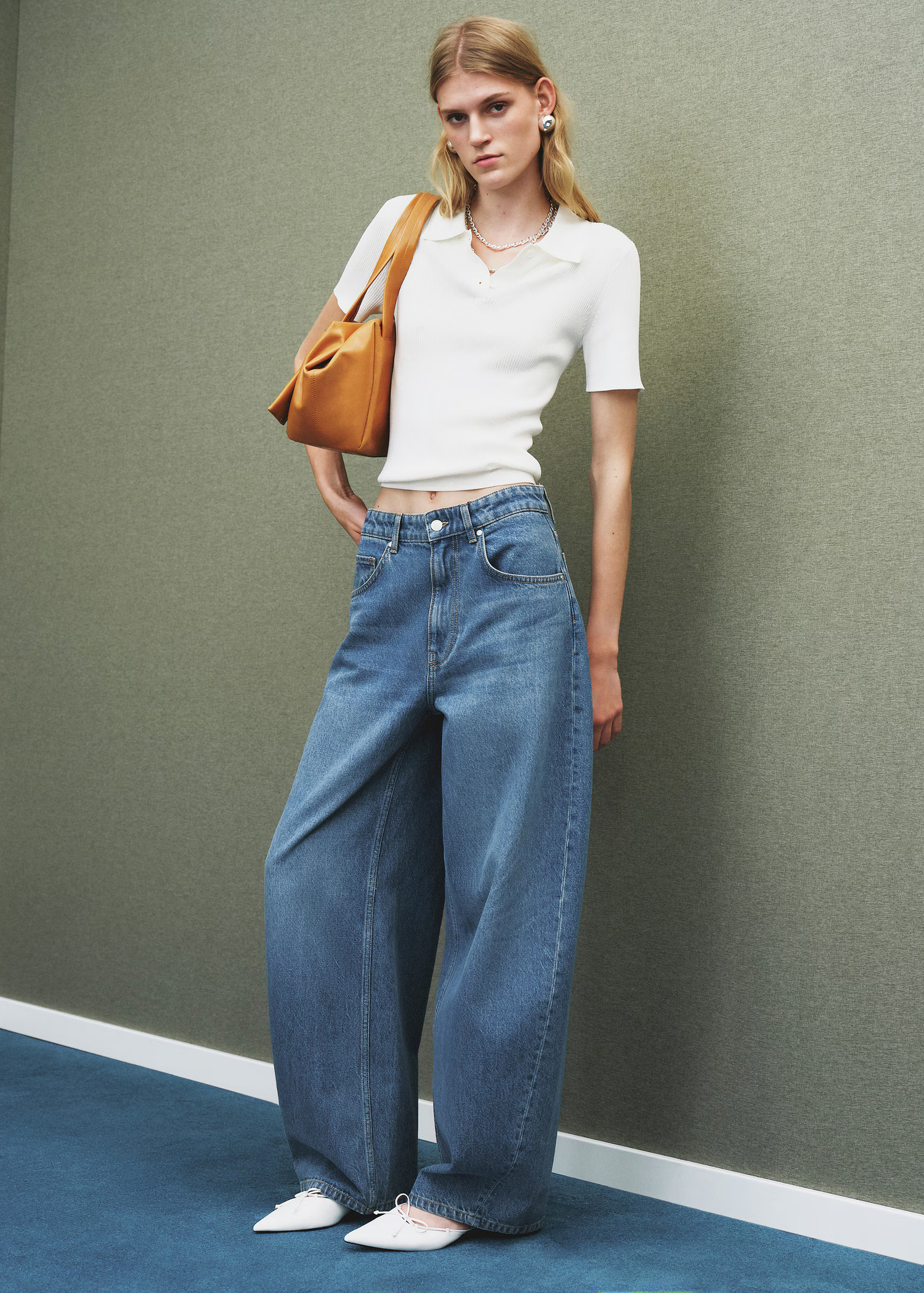 Mid-rise balloon jeans - Women | MANGO USA | Mango (US/MX/AU)