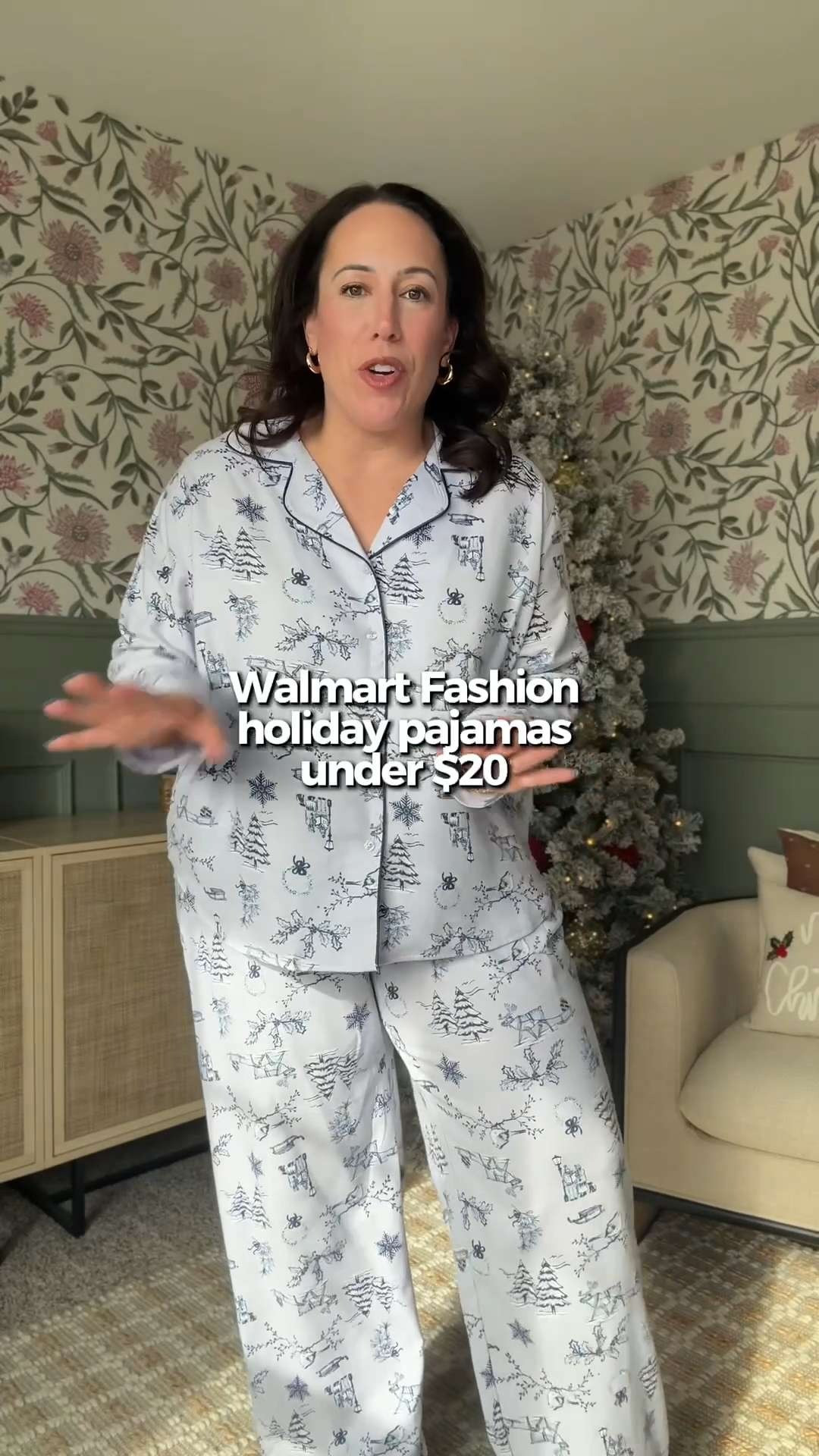 walmart pajamas for the midsize girl! perfect for christmas morning! christmas flannel pajamas  

 #LTKHoliday #LTKootd #LTKMidsize