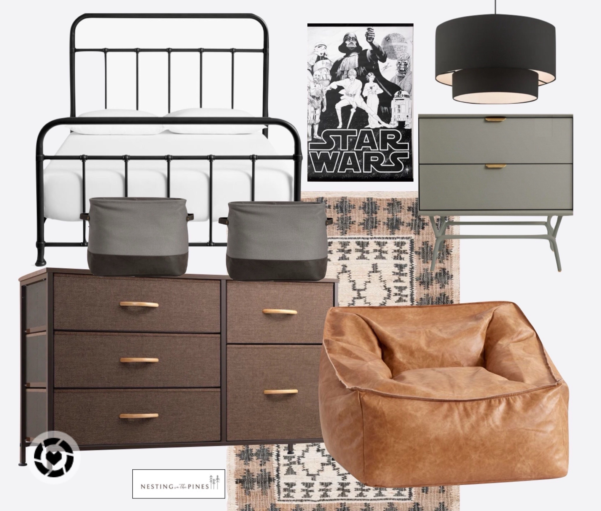 Kiddos star wars themed bedroom and cute dresser!

#LTKKids #LTKHome #LTKFamily