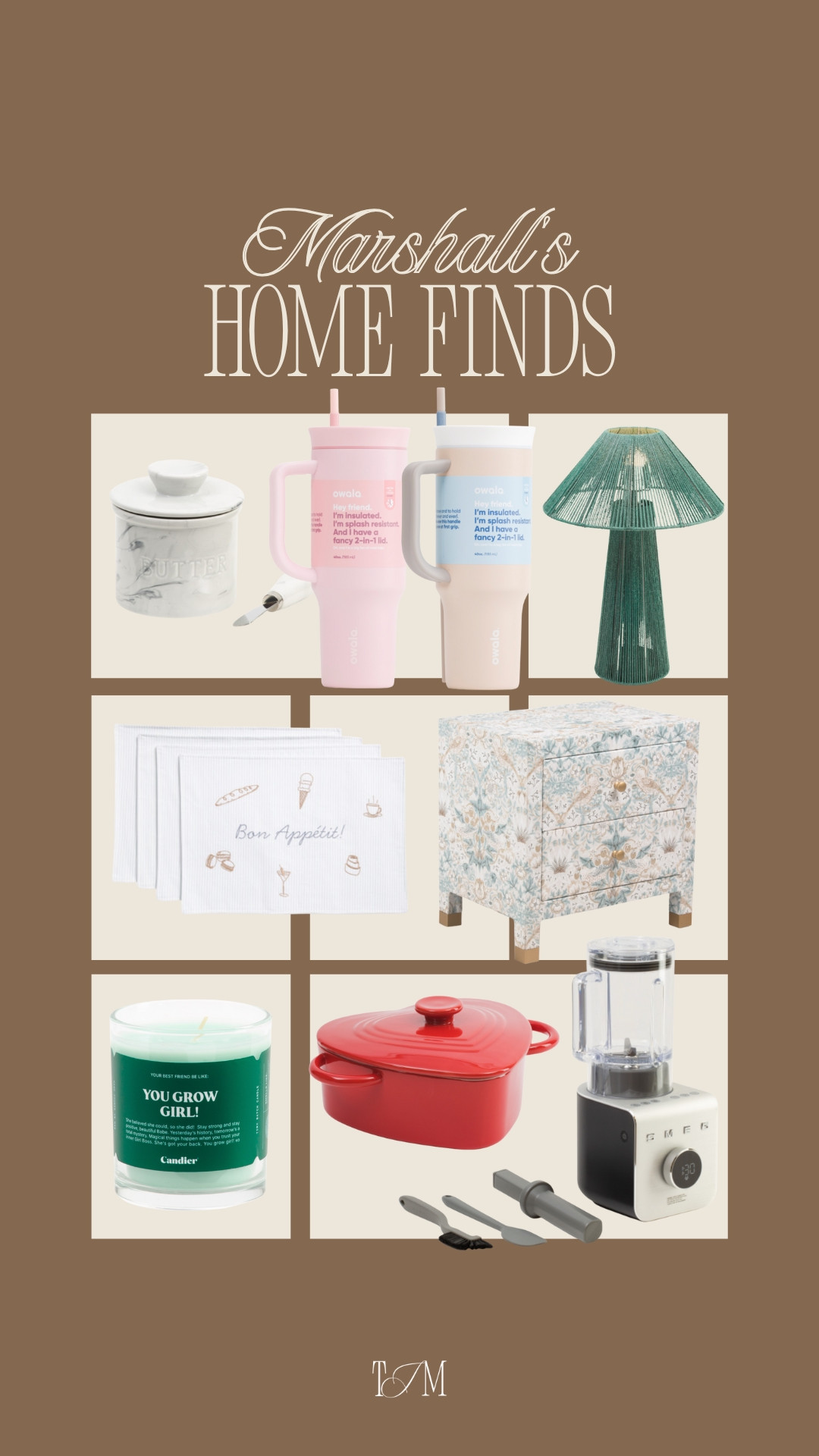 Mashall’s home finds that instantly make your space feel cute and elevated. Featuring chic pieces from brands like SMEG, Owala and other designer finds at amazing prices! date night outfits, bedroom refresh, bella stretch wide leg jeans, patterned tights, cabbage, super bowl hosting, pegasus premium running shoe, romantic knits, valentines outfit women, lace trim, Marshall’s New Arrivals, Marshall’s, Marshall’s Finds 

 #LTKNYFW #LTKSeasonal #LTKHome