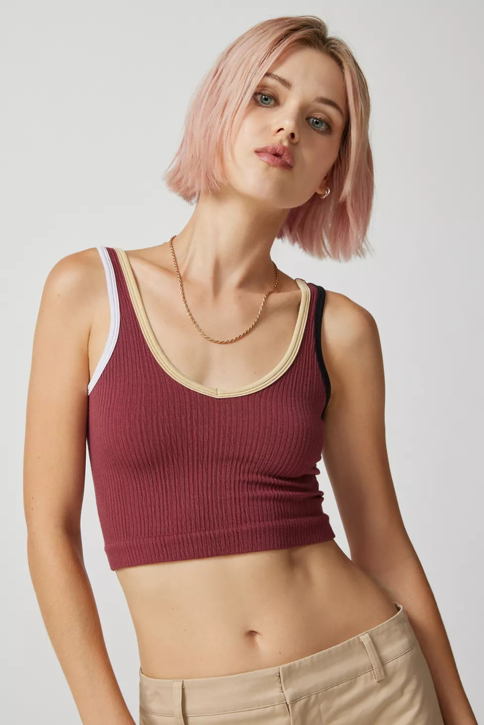 Out From Under Drew Seamless Ribbed Bra Top | Urban Outfitters (US and RoW)