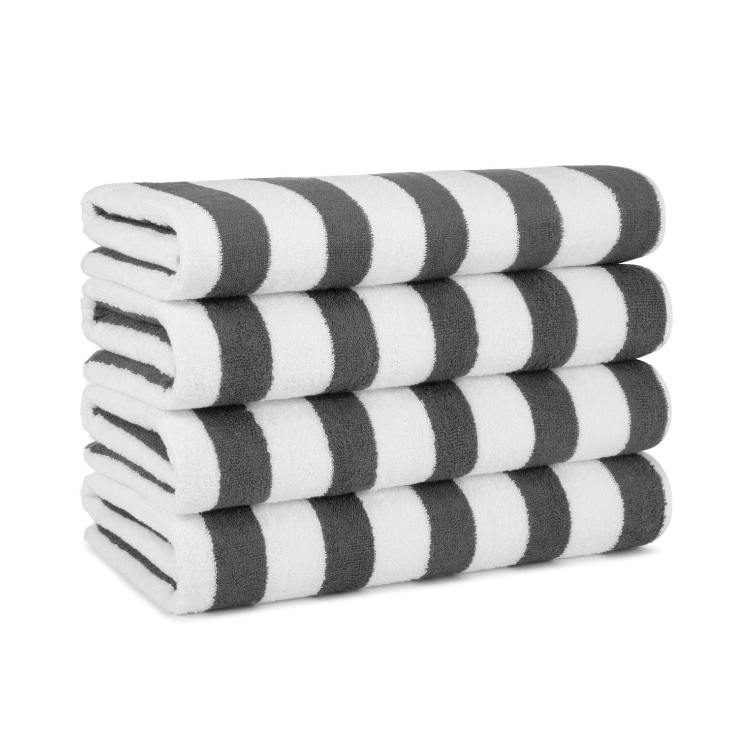 HOSPECO Cali-Cabana Beach Towels 30x60 Gray - Case of 32 Cotton one_size | CALICABANA-GRY-CS | Lowe's