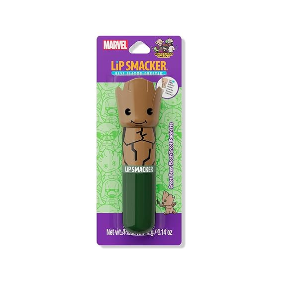 Lip Smacker Marvel Guardians of the Galaxy Lippy Pals, Clear & Glossy, Fun & Giftable, Cruelty Fr... | Amazon (US)