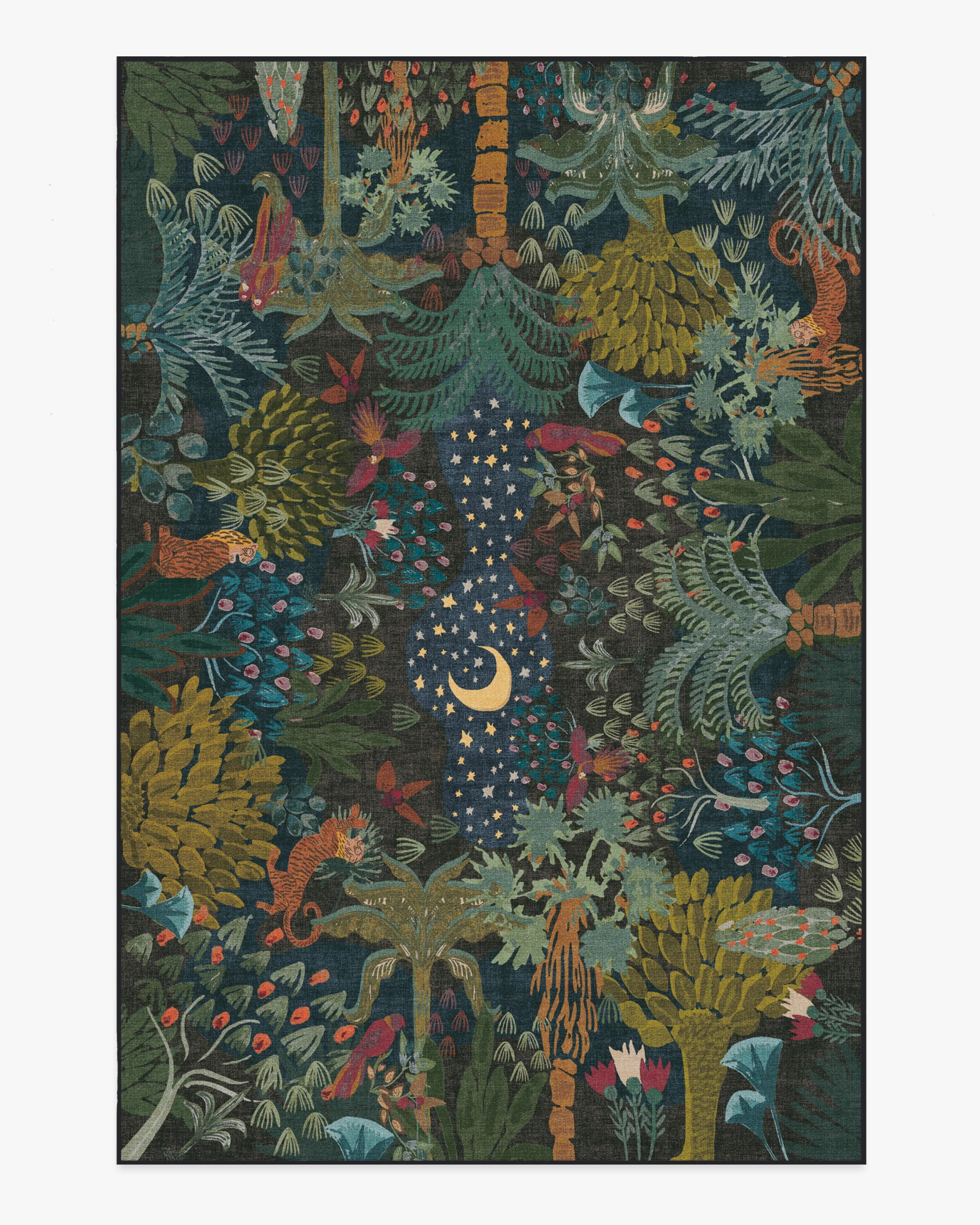 Justina Blakeney Josephine Midnight Tufted Rug | Ruggable