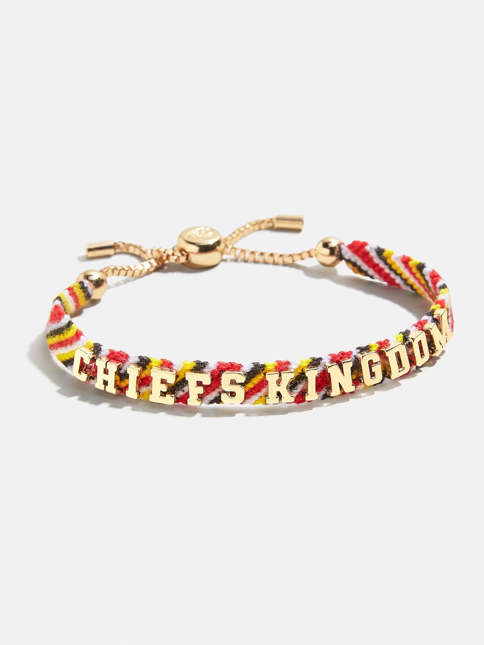 Kansas City Chiefs NFL Woven Friendship Bracelet - Kansas City Chiefs | BaubleBar (US)