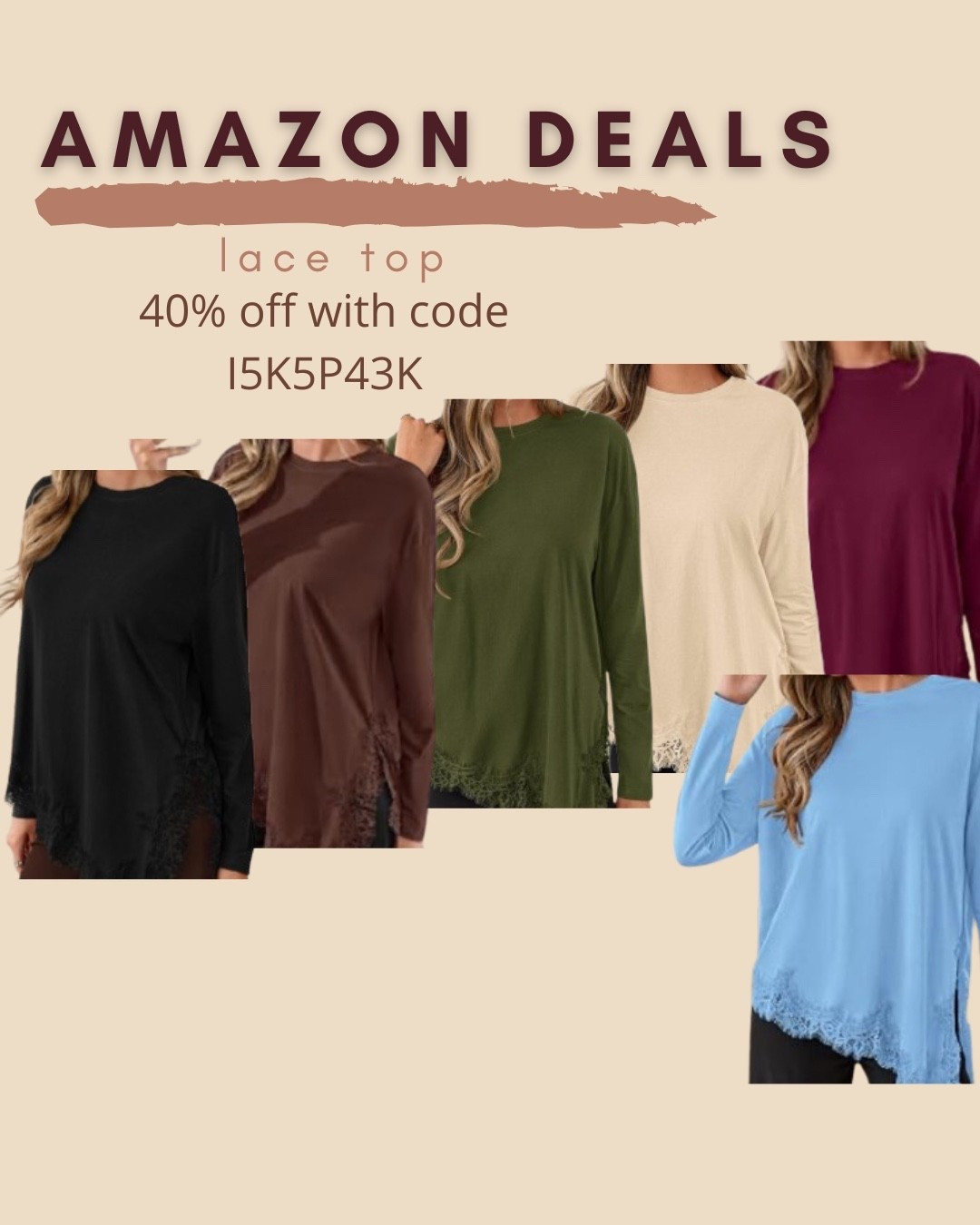 $9 ends 10/5

Amazon fashion
Amazon deals
Lace top

#LTKSaleAlert