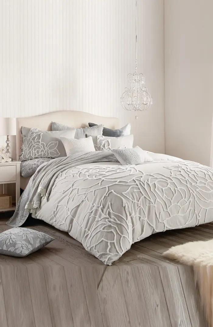 Chenille Rose Comforter & Sham Set | Nordstrom