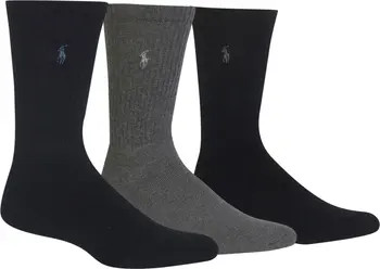 Polo Ralph Lauren 3-Pack Crew Socks | Nordstrom | Nordstrom